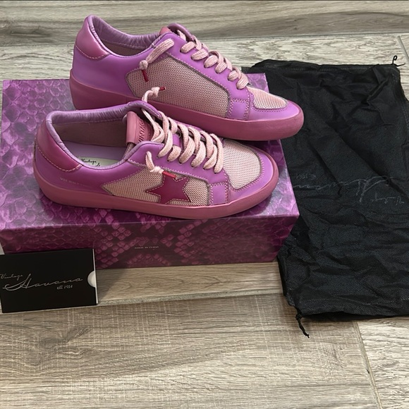 Vintage Havana Purple Exotic Tote - Picture 6 of 7